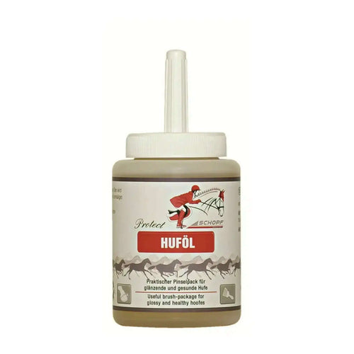 Schopf Riders Huföl - Praktischer Pinselpack - 450ml - Glänzende Hufe