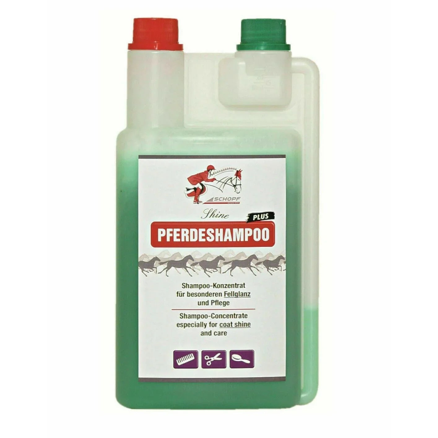 Schopf Riders Shine Pferdeshampoo Plus 1L - Japankoi.net