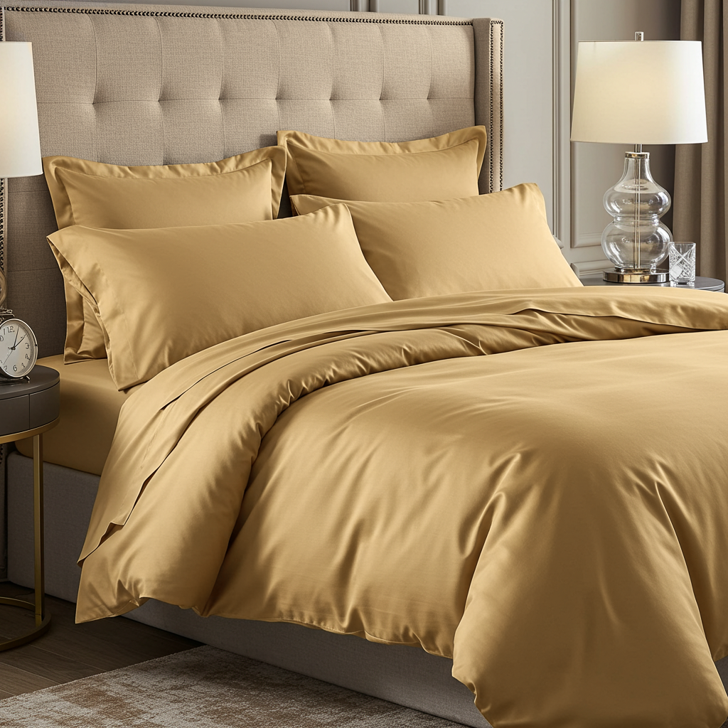 Charm Baumwolle Satin Kissenbezug Aus 100 Prozent Ägyptischer Baumwolle Mit 600 Fadendichte Und Seidigem Satinfinish