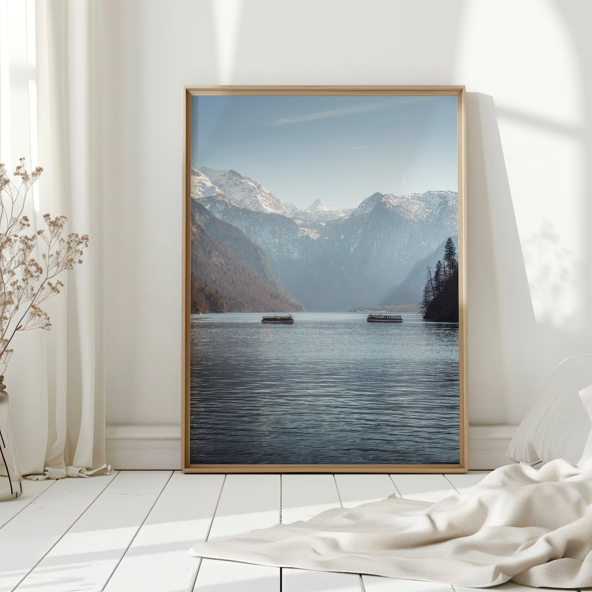 Königssee Wall Art Print – Bavarian Alps Lake –  Mountain Poster