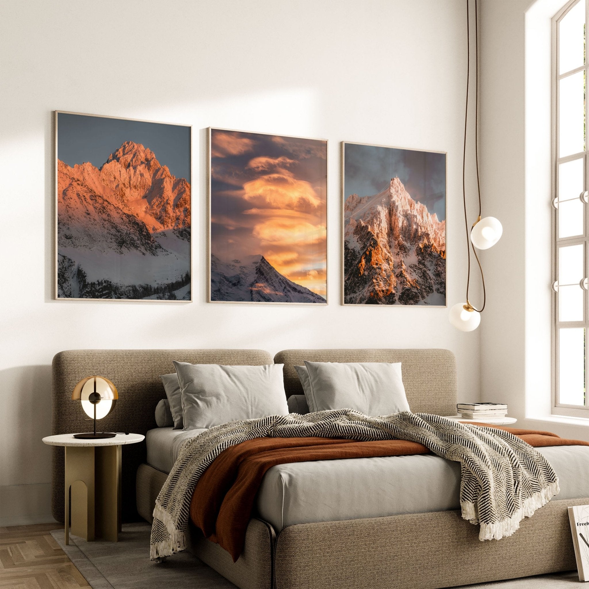 Aiguille du Chardonnet, Aiguille du Goûter, and Aiguille du Midi