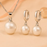 Schmuck Set aus 925er Sterling Silber, Pearls