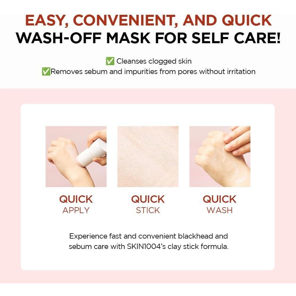 SKIN1004 Madagascar Centella Poremizing Quick Clay Stick Mask 27g