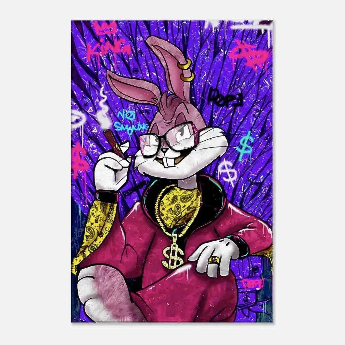 Smoking Bugs - Leinwandbild Pop Art by SimpleCanvas