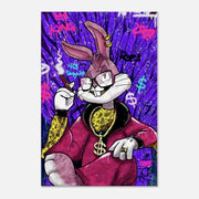 Smoking Bugs - Leinwandbild Pop Art by SimpleCanvas