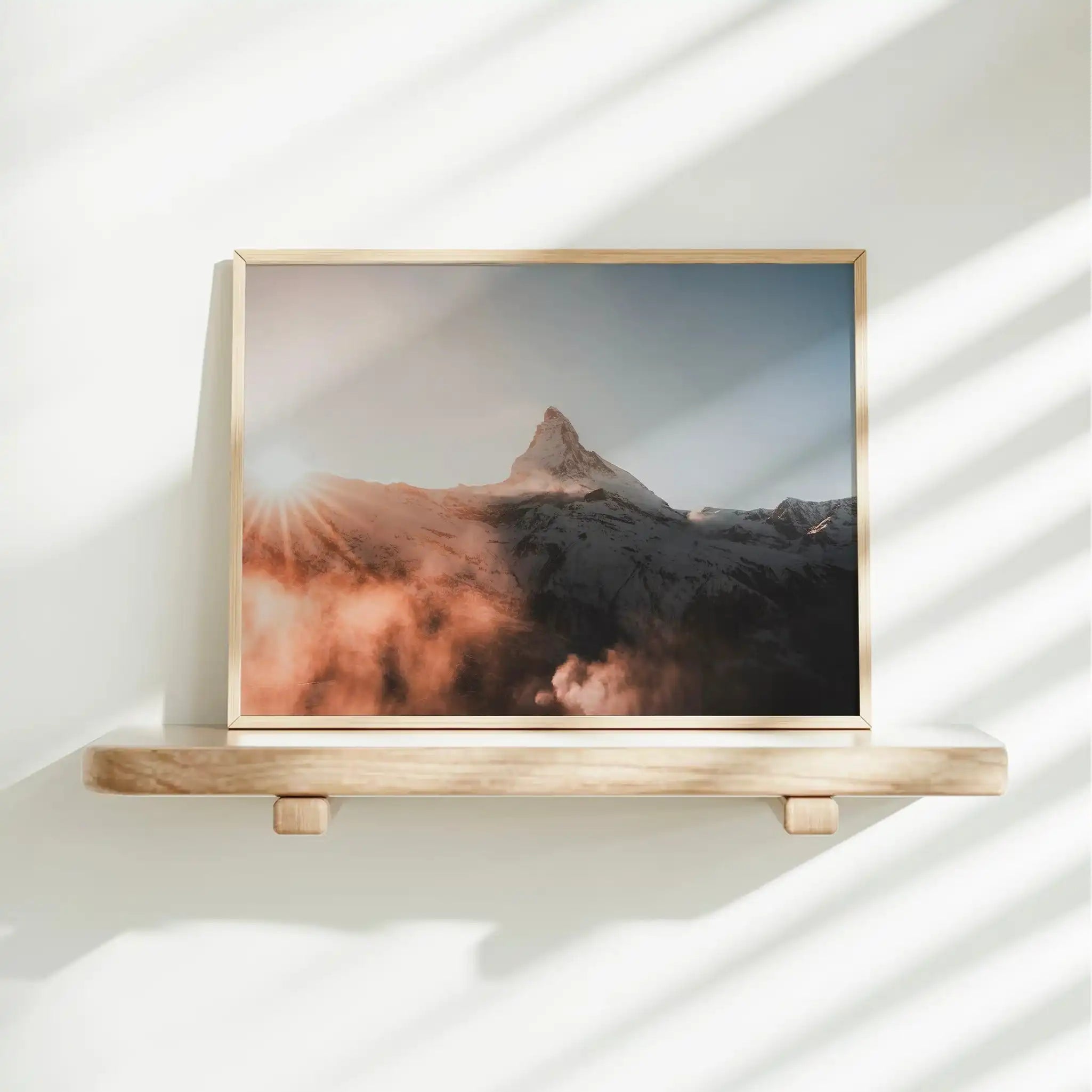 Matterhorn at Sunset – Swiss Alps, Switzerland by Chamonix Prints