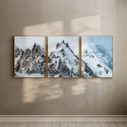 Mont Blanc Winter Photography Wall Art - Aiguille du Midi Prints