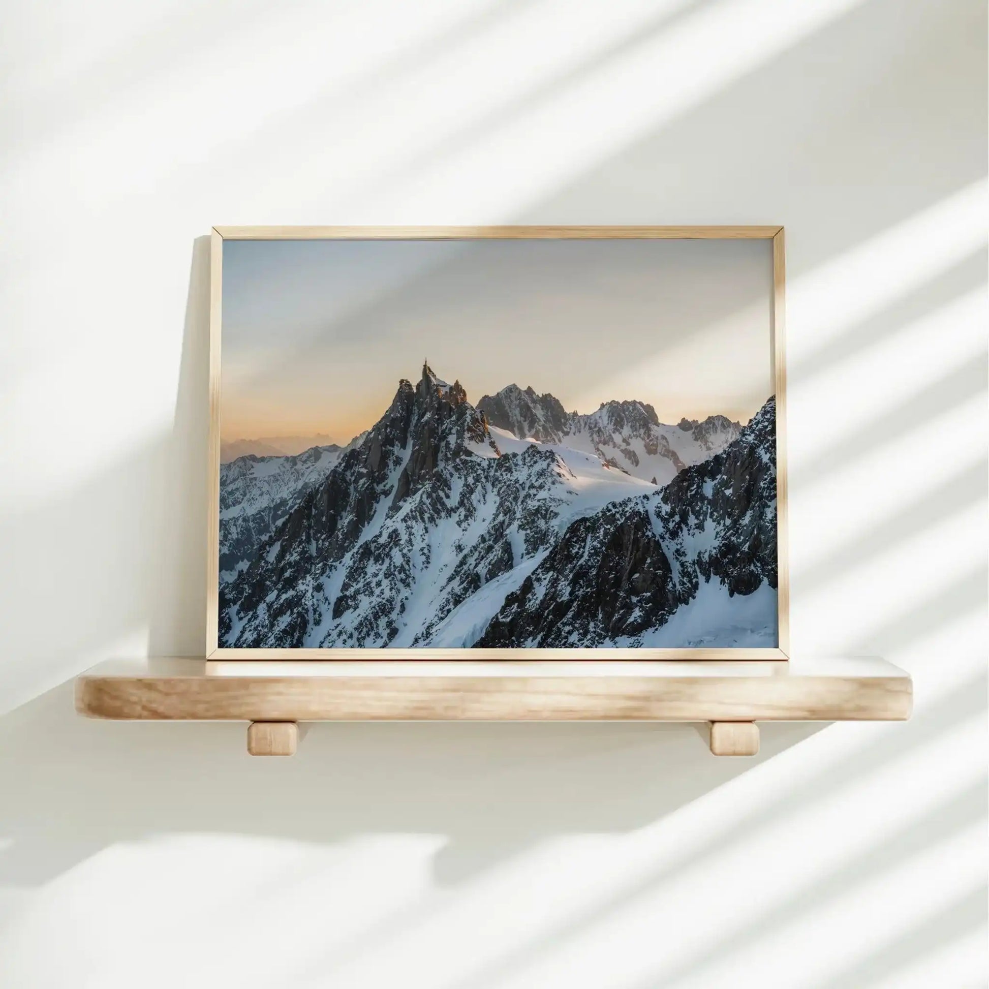 Aiguille du Midi Mountain Print - Chamonix Wall Art by Chamonix Prints