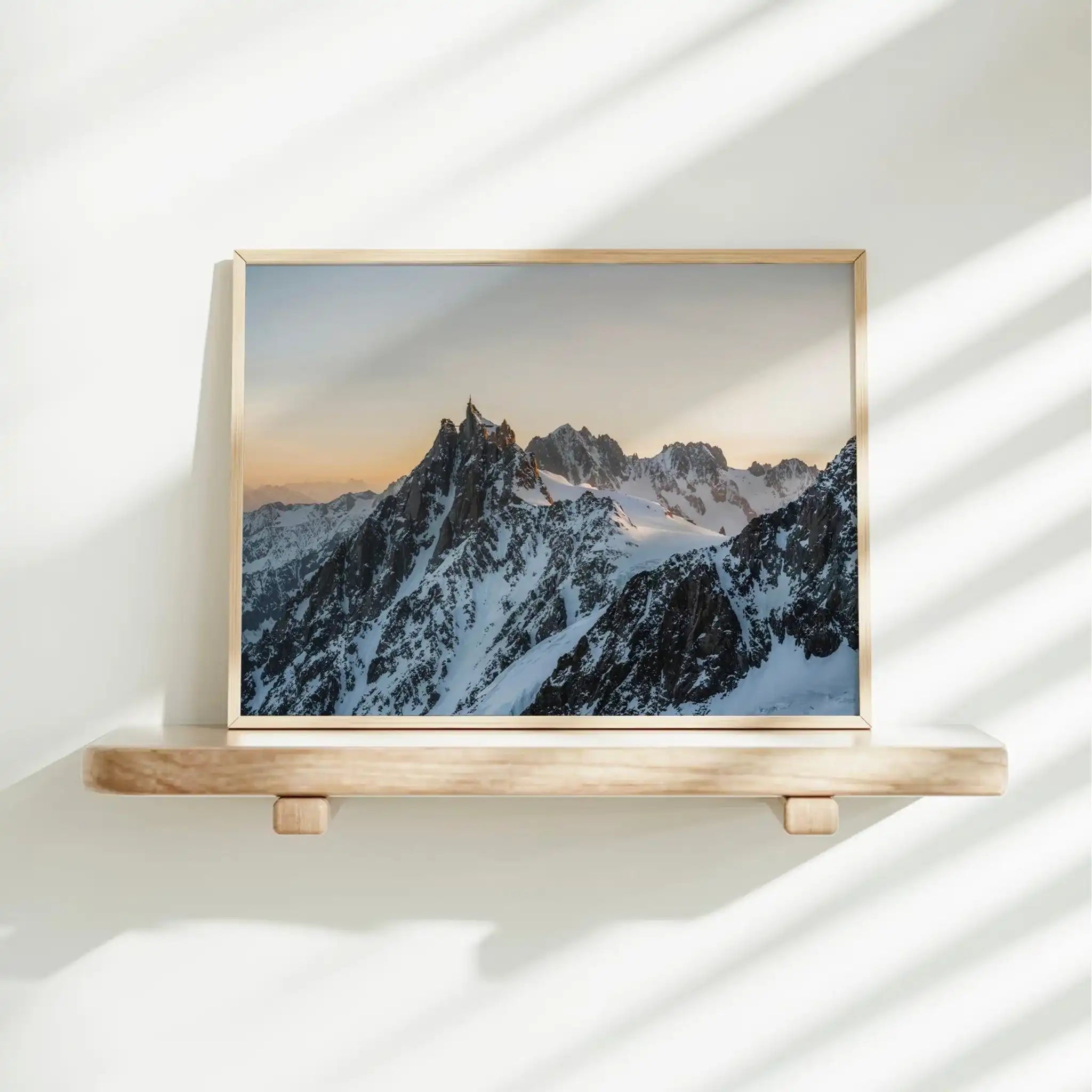 Aiguille du Midi Mountain Print - Chamonix Wall Art by Chamonix Prints