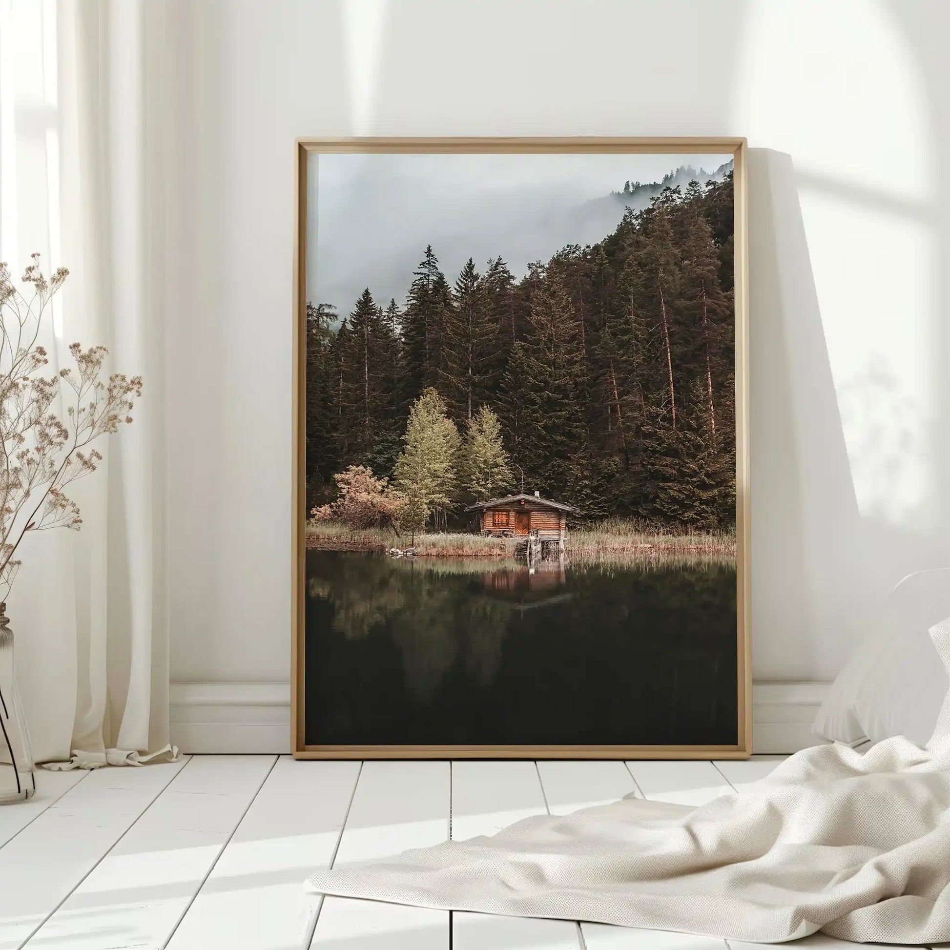 Mittersee Austria Fine Art Print – Landscape Photography Wall Art by Chamonix Prints
