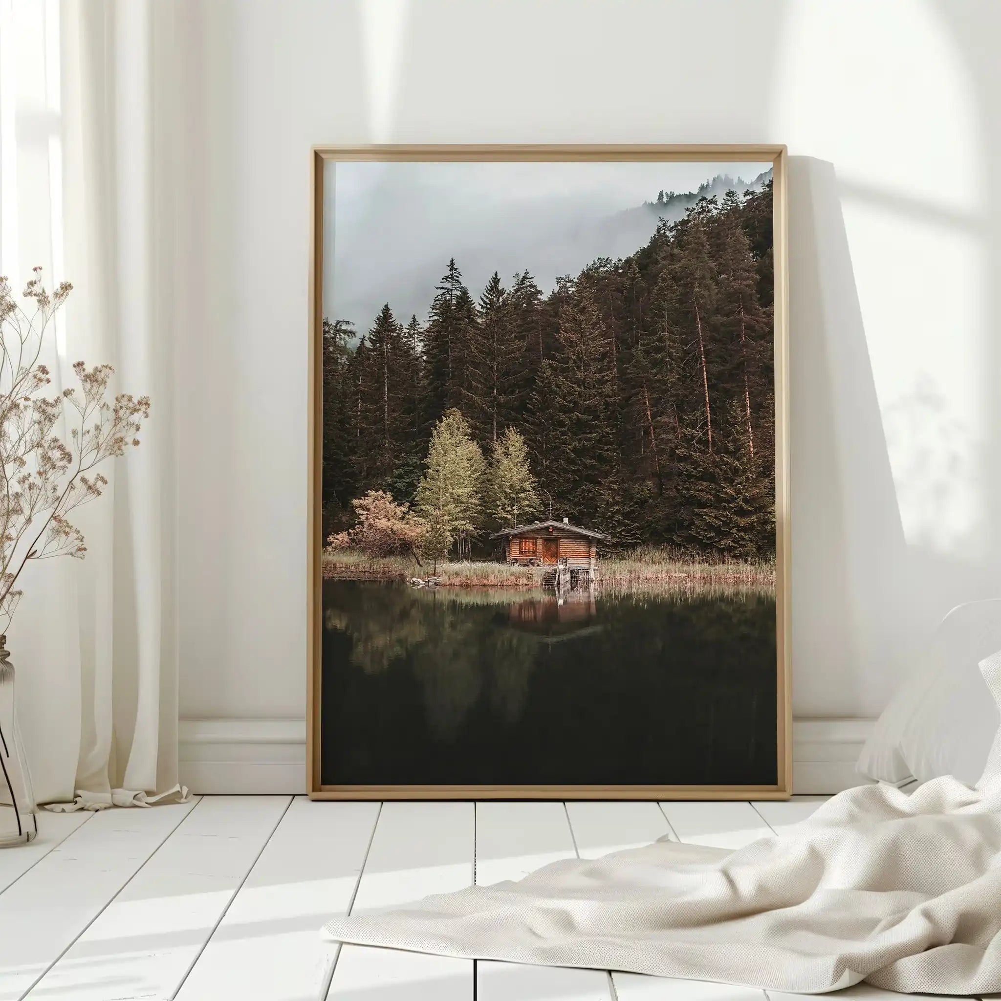 Mittersee Austria Fine Art Print – Landscape Photography Wall Art by Chamonix Prints
