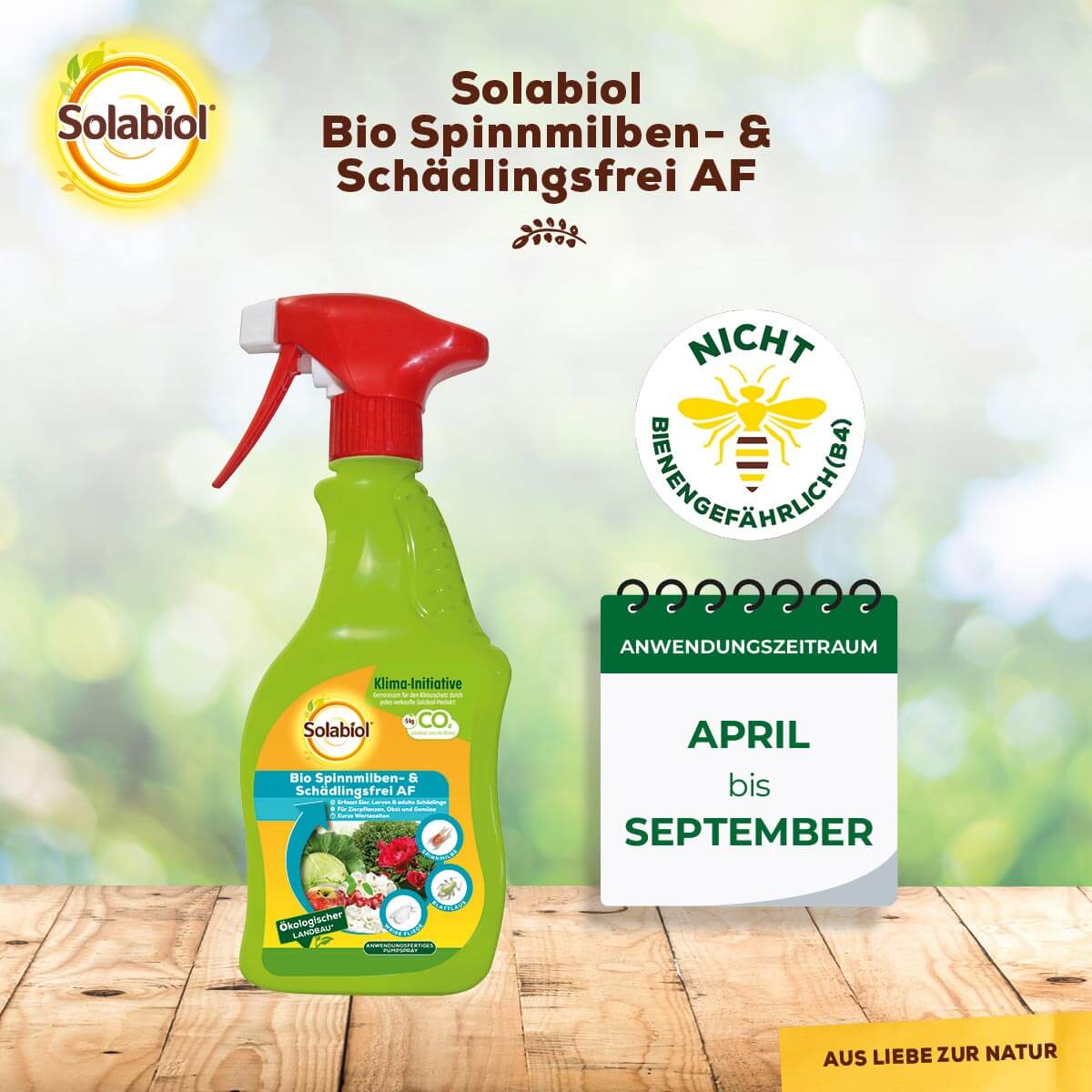 Solabiol Bio Spinnmilben Schädlingsfrei AF