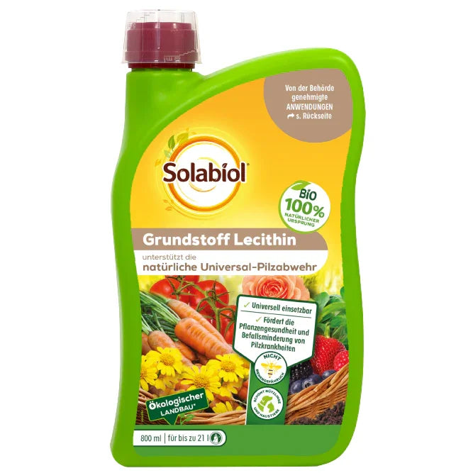 Solabiol Grundstoff Lecithin unterstützt die natürliche Abwehr von Pilzkrankheiten 800 ml - Japankoi.net