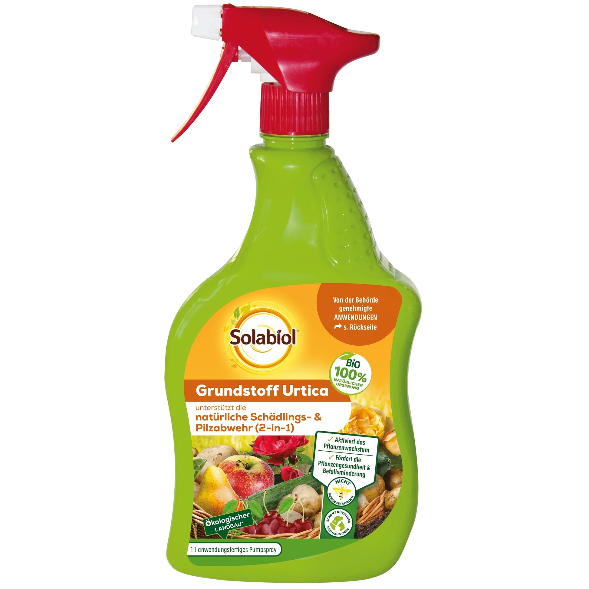 Solabiol Grundstoff Urtica Spray 100 % natürlicher Inhaltsstoff 1 L - Japankoi.net