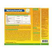 Solabiol Netzschwefel 5 x 15 g an Obst, Gemüse und Zierpflanzen einsetzbar - Japankoi.net