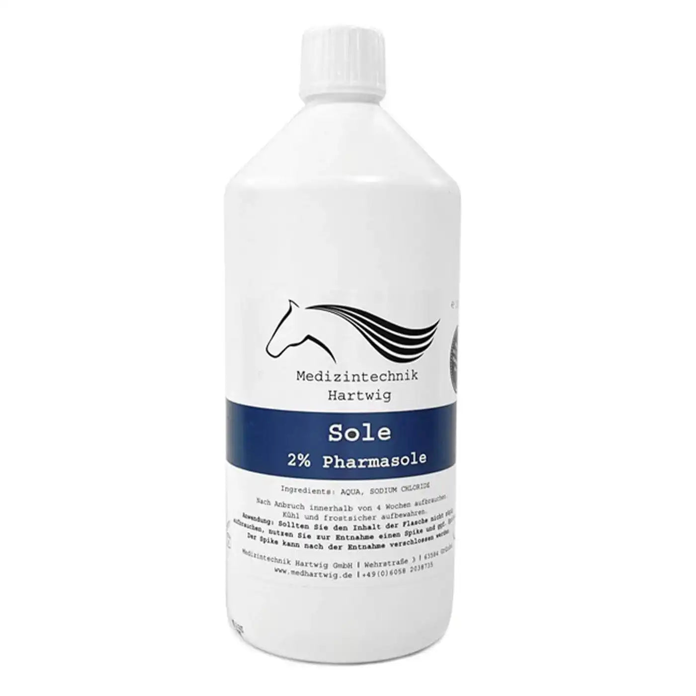 Sole 2% // 1 Liter by Medizintechnik Hartwig GmbH