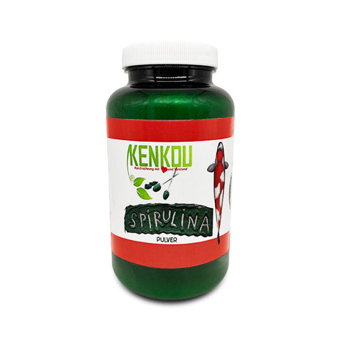 KENKOU Spirulina Pulver – Die natürliche Futterveredelung für gesunde, farbenfrohe Koi