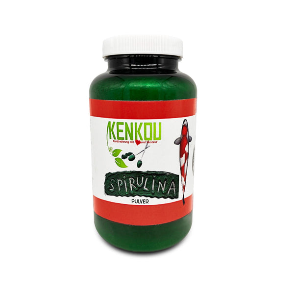 KENKOU Spirulina Pulver – Die natürliche Futterveredelung für gesunde, farbenfrohe Koi