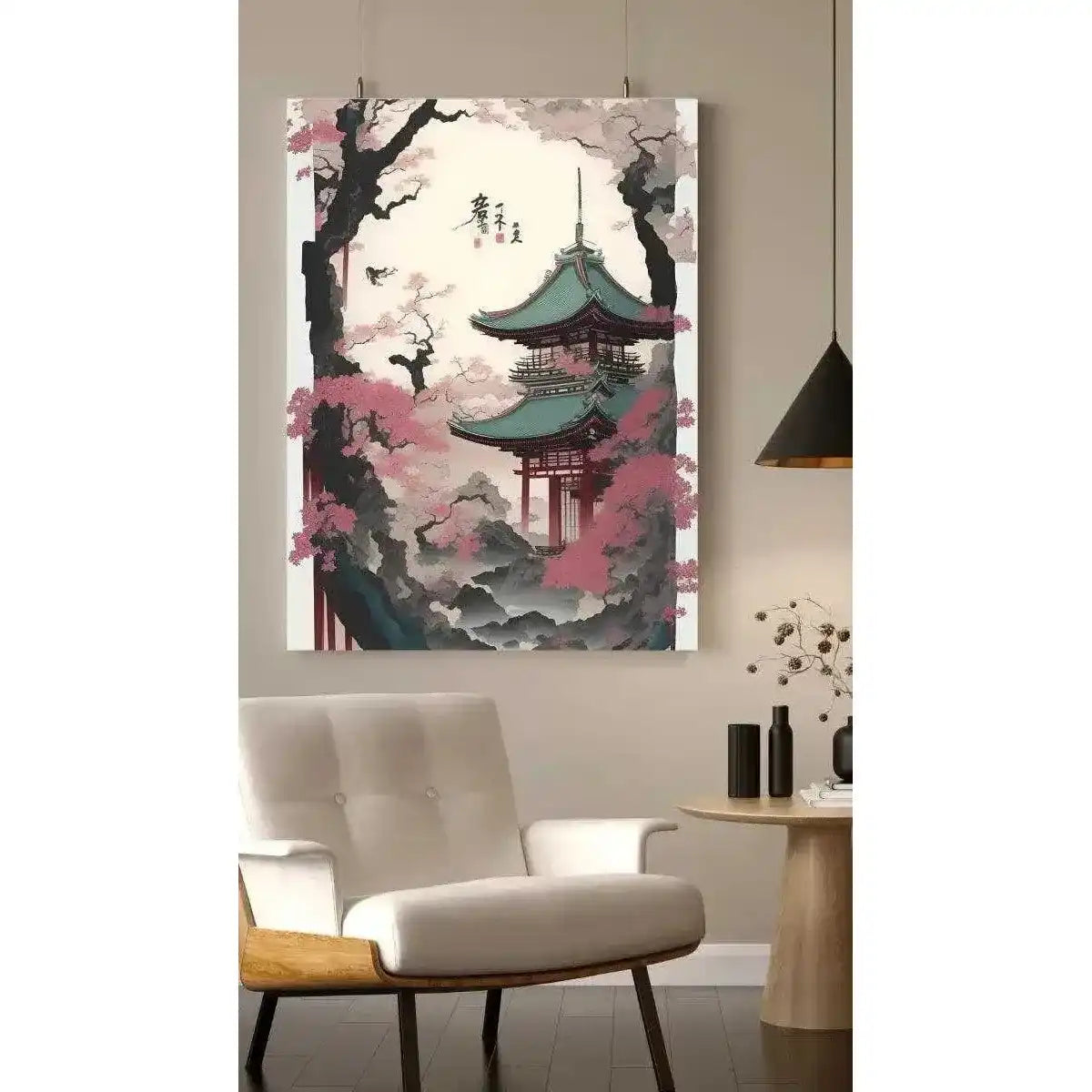 Spring in Japan - Leinwandbild Japanisch by SimpleCanvas