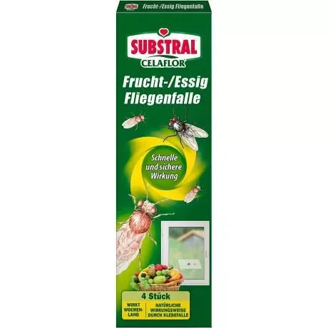 SUBSTRAL® Celaflor® Frucht-/Essigfliegenfalle 4 Stk. - Japankoi.net