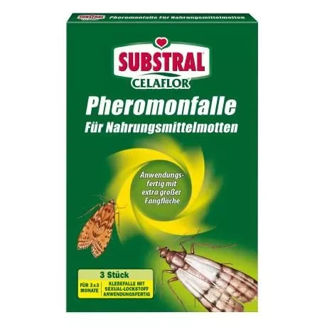 SUBSTRAL® Celaflor® Pheromonfalle für Nahrungsmittelmotten 3 Stk. - Japankoi.net