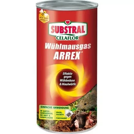 SUBSTRAL® Celaflor® Wühlmaus Gas Arrex 250 g - Japankoi.net