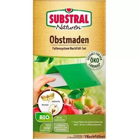 SUBSTRAL® Naturen® Bio Obstmaden Fallensystem Nachfüll-Set - Japankoi.net