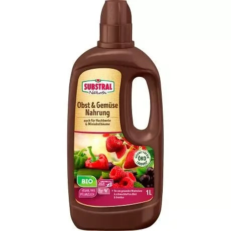 SUBSTRAL® Naturen® Obst & Gemüse Nahrung Bio 1 l - Japankoi.net