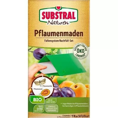 SUBSTRAL® Naturen® Pflaumenmaden Fallensystem Nachfüll-Set - Japankoi.net