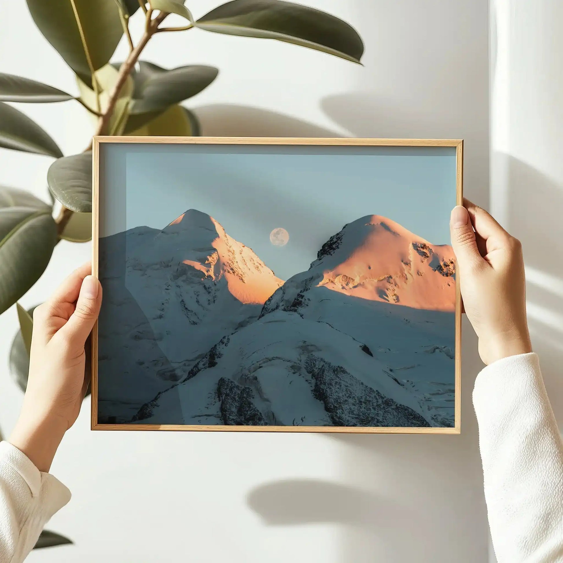 Castor & Pollux Peaks – Swiss Alps, Switzerland by Chamonix Prints