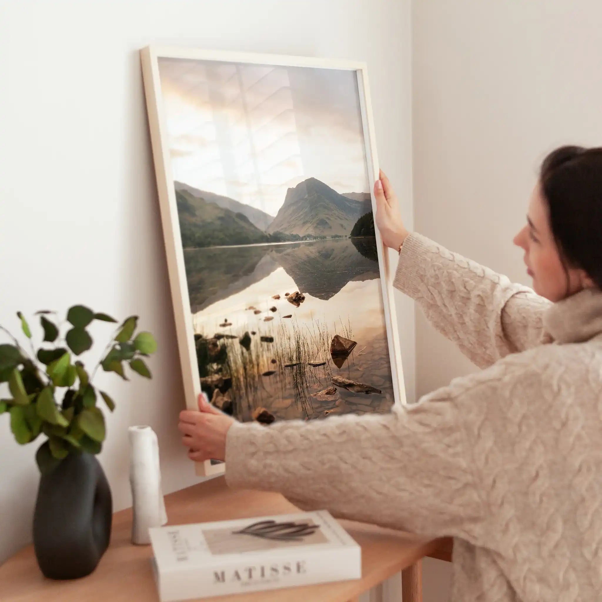 Buttermere Lake District Print – Mountain Landscape Wall Art by Chamonix Prints