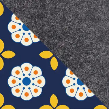 Hülle für Dynabook Tecra | mit Magnetverschluss und extra Fach  | anthrazit - Bloom | Modell "HAKA"