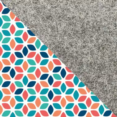 Hülle für Fujitsu Stylistic | mit Magnetverschluss und extra Fach  | hellgrau - Colorful | Modell "HAKA"