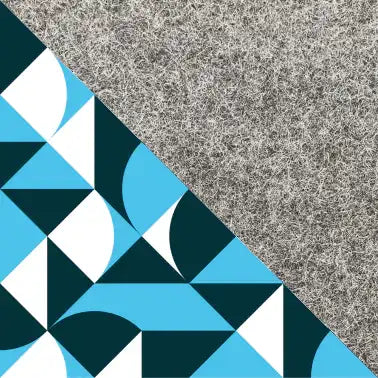 Handytasche für Samsung Galaxy S23 Ultra | mit Magnetverschluss und extra Fach | hellgrau - Shapes | Modell HAKA