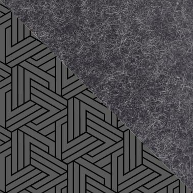 Hülle für Onyx Boox Nova 3 Color | aus Filz und Bio-Baumwolle | anthrazit - tracks | Modell "LET"