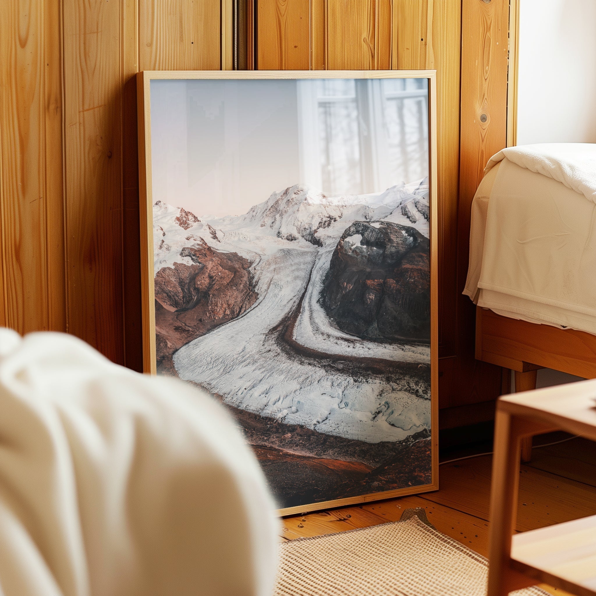 Monte Rosa & Gorner Glacier, Switzerland