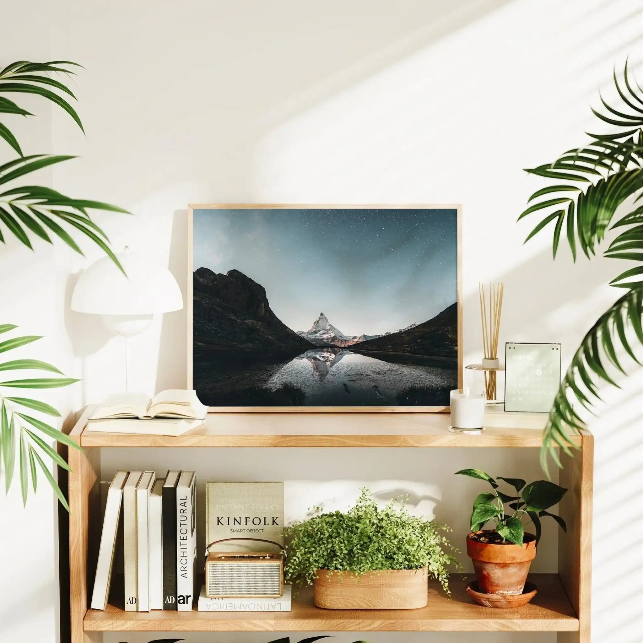 Matterhorn Reflected in Rifflesee, Switzerland by Chamonix Prints