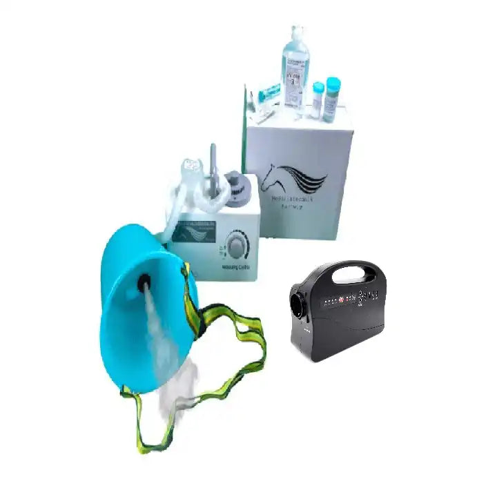 Equosonic Privat Starter Paket mit zusätzlicher Powerbank für den Betrieb ohne Stromanschluss by Medizintechnik Hartwig GmbH