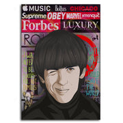 The Beatles 3 - Leinwandbild Pop Art by SimpleCanvas