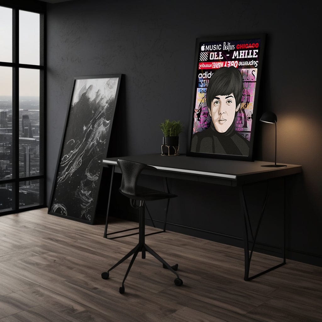 The Beatles - Leinwandbild Pop Art