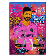 The Goat - Leinwandbild Pop Art