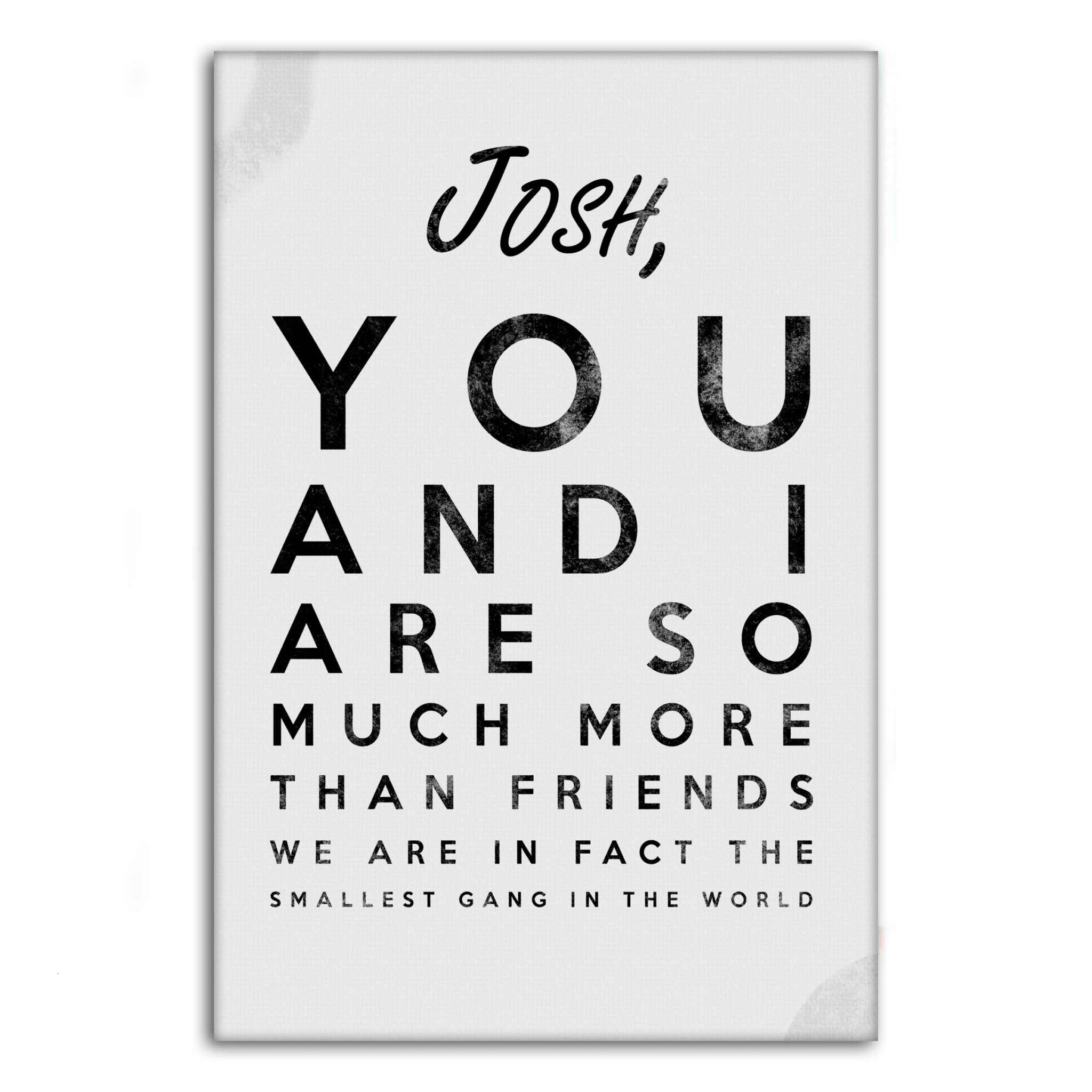 The smallest Gang - Dein Name / dein Spruch - Personalisierbar