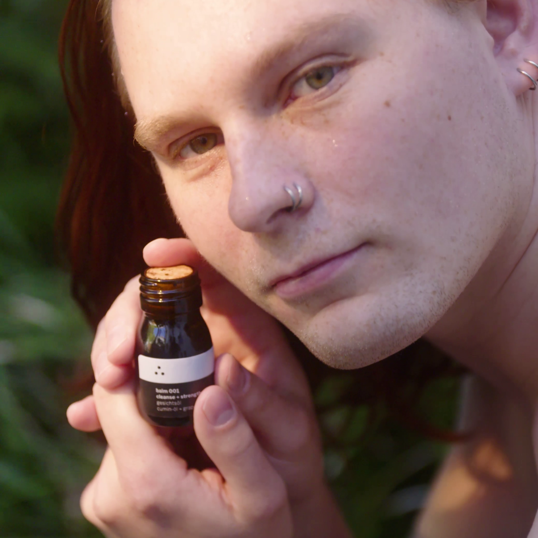 Balm 001 Gesichtsöl Mit Schwarzkümmelöl Für Unreine Haut Gegen Pickel Und Akne Klärende Anti Akne Pflege