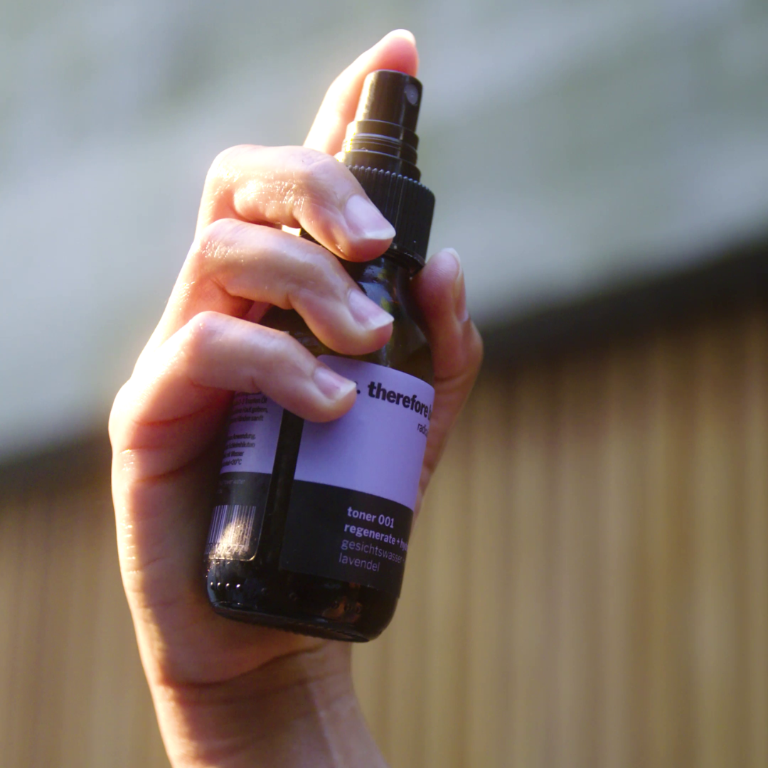 Toner 001 Lavendelblütenwasser Feuchtigkeitsspray Für Gesicht Körper Und Haare Hautneutral PH