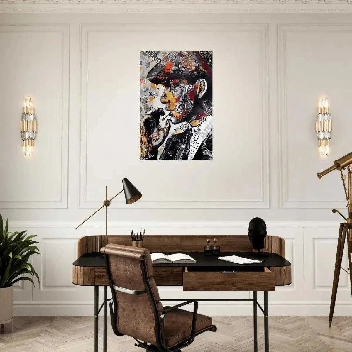 Tommy Shelby - Leinwandbild Pop Art by SimpleCanvas