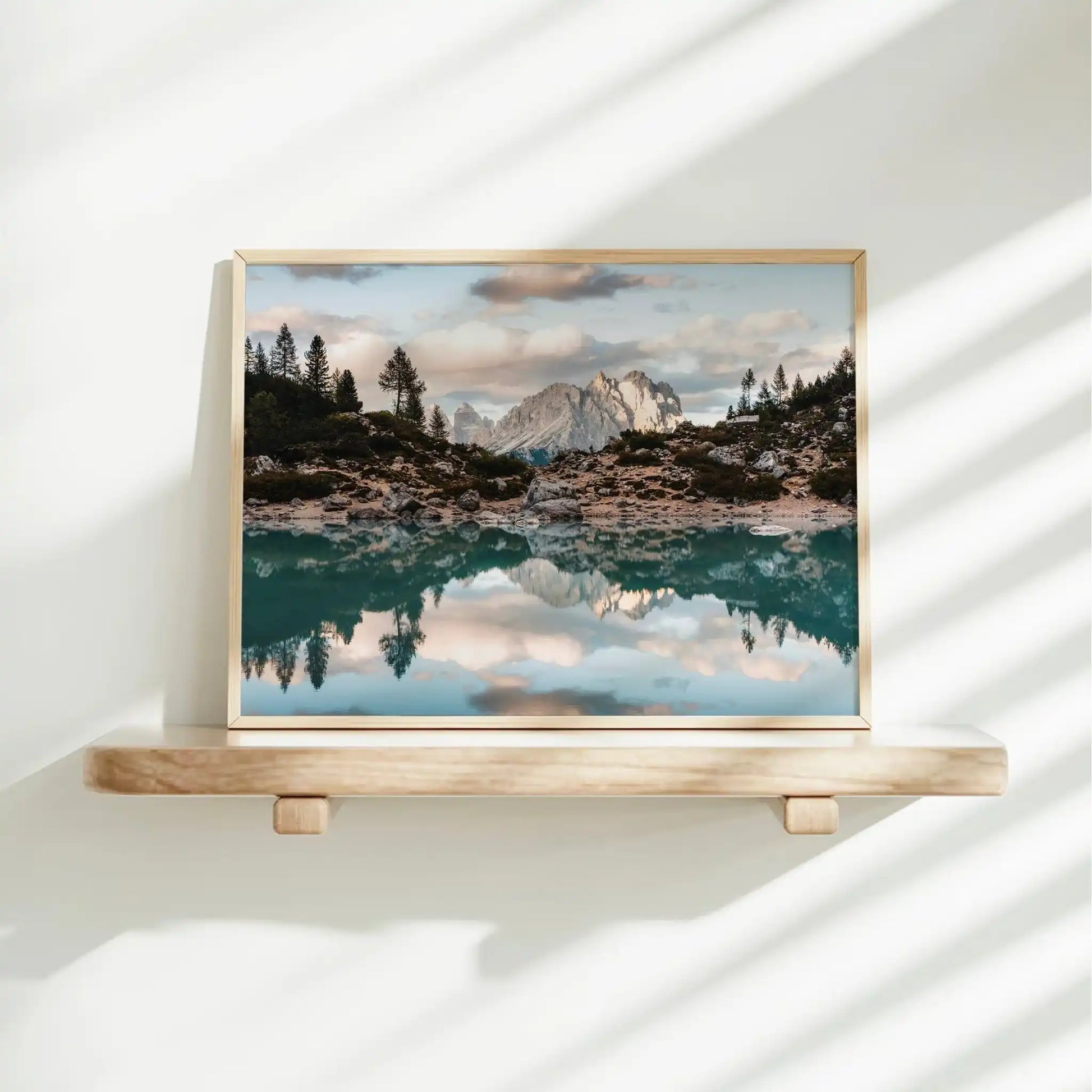 Lago di Sorapis Wall Art – Dolomites Photography Print by Chamonix Prints