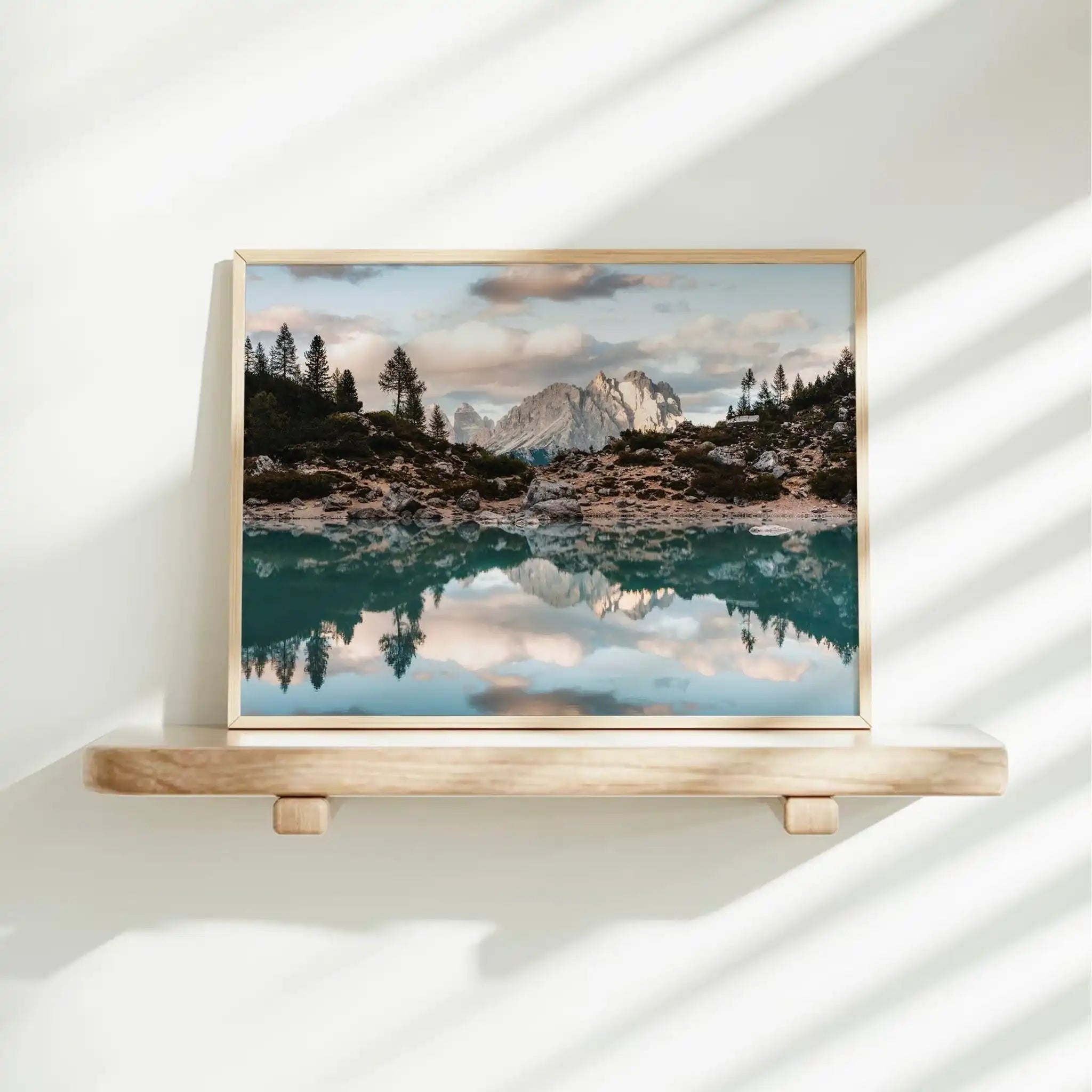 Lago di Sorapis Wall Art – Dolomites Photography Print by Chamonix Prints