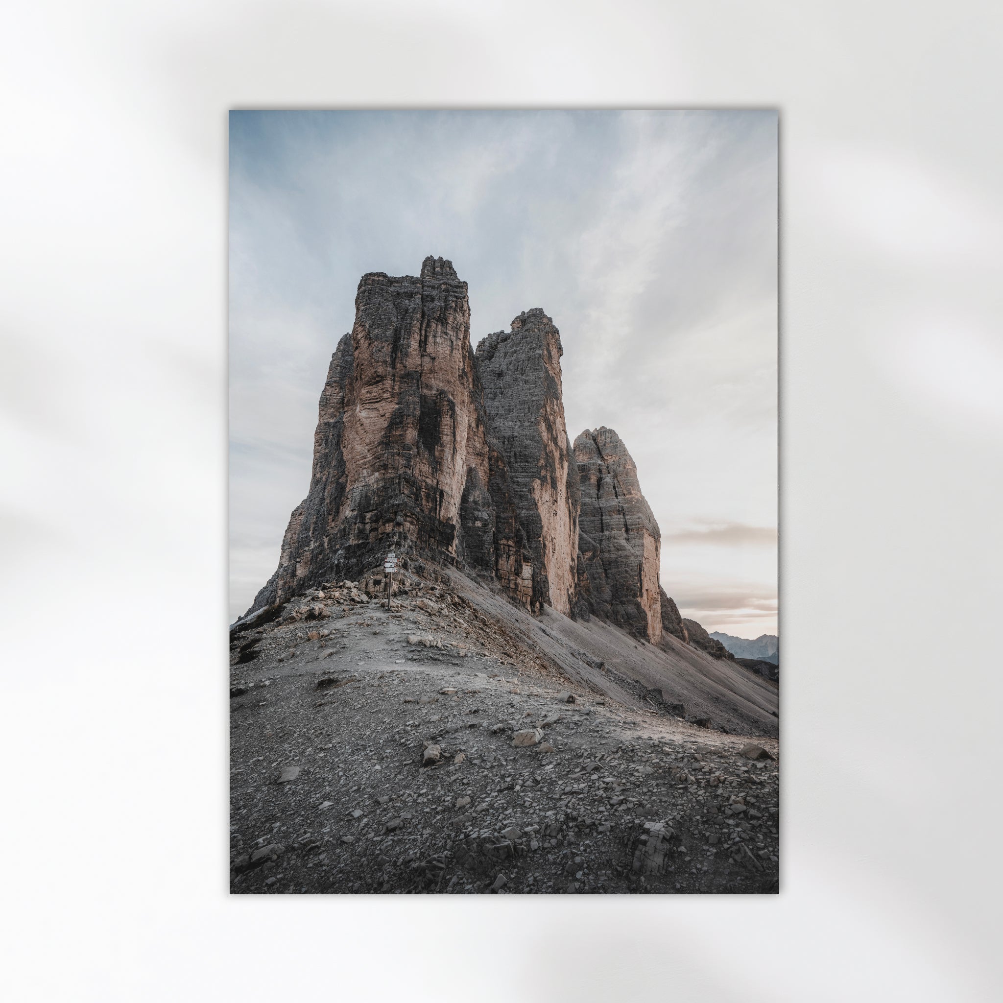 Tre Cime di Lavaredo Wall Art Print – Dolomites Photography