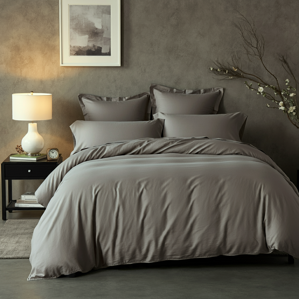 Grand Hotel Perkal Bettwäsche Aus Ägyptischer Baumwolle 100Prozent Mit Langen Stapelfasern Kühles Gefühl Atmungsaktiv