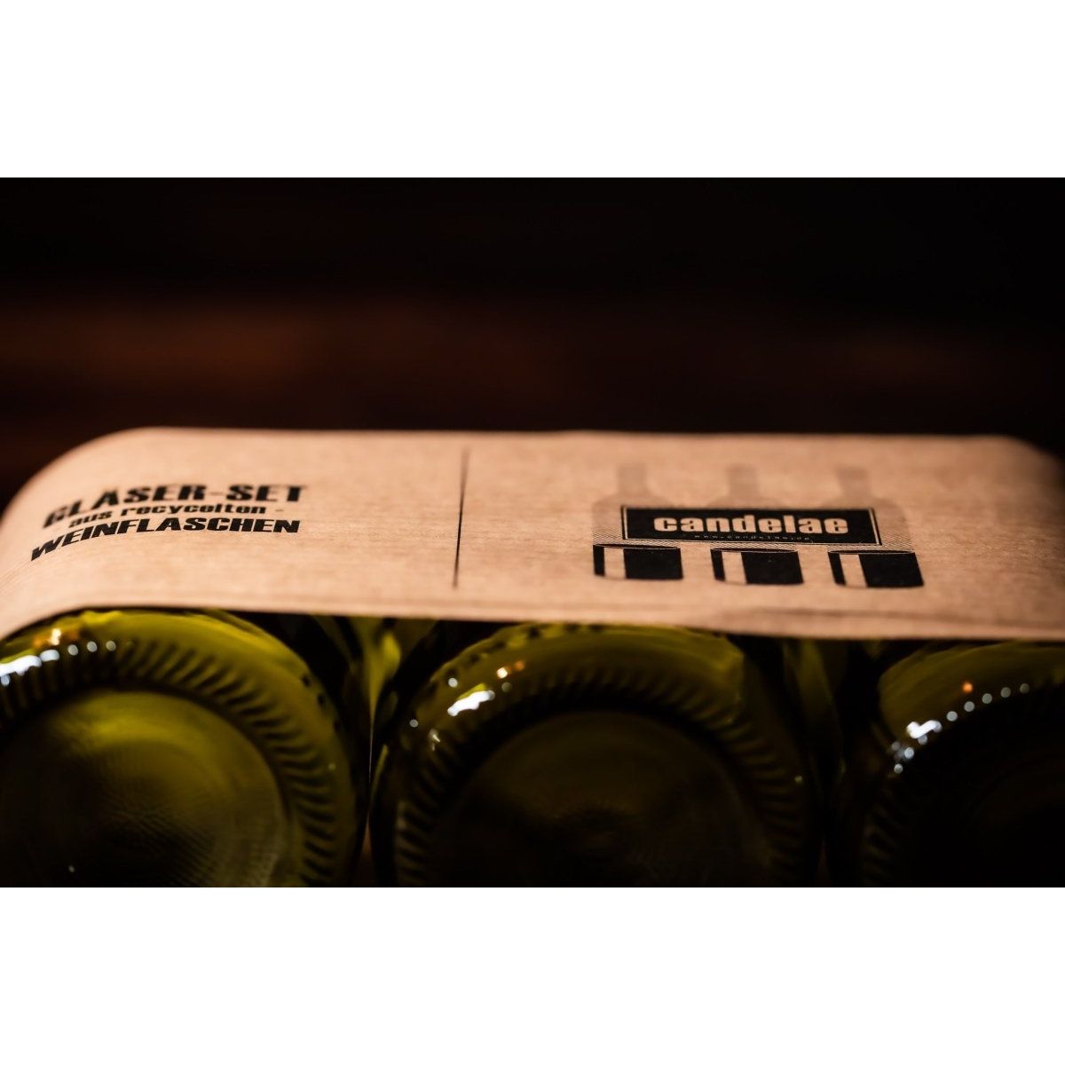 Trinkgläser Aus Recycelten Weinflaschen Nachhaltig Robust Und Spülmaschinenfest Handgefertigt Upcycling Glasgenuss